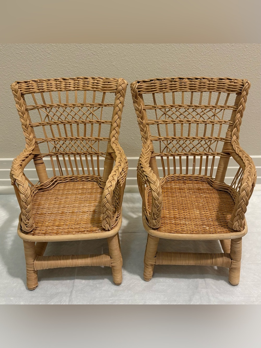 American Girl Doll
Samantha's Wicker Chairs - Picture 3 of 5